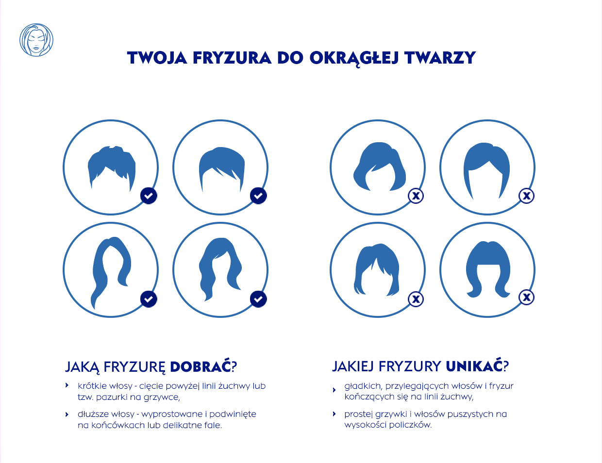 Twoja fryzura do okrągłej twarzy | Klub MOJA NIVEA