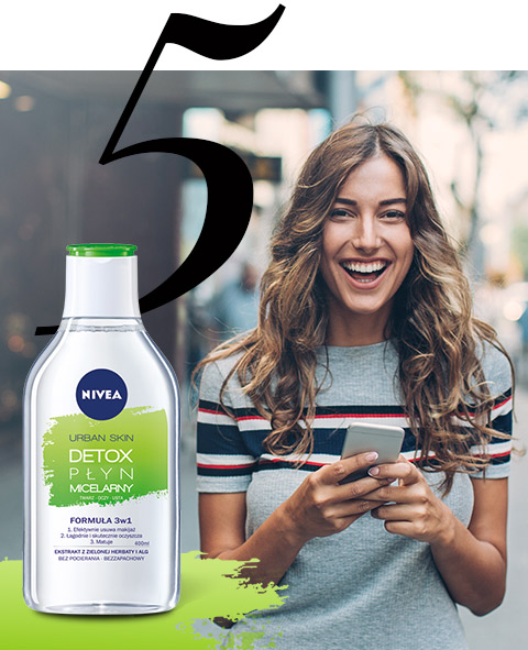 NIVEA URBAN SKIN DETOX PŁYN MICELARNY