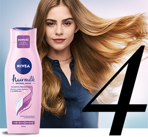 NIVEA HAIRMILK NATURAL SHINE Szampon pielęgnujący